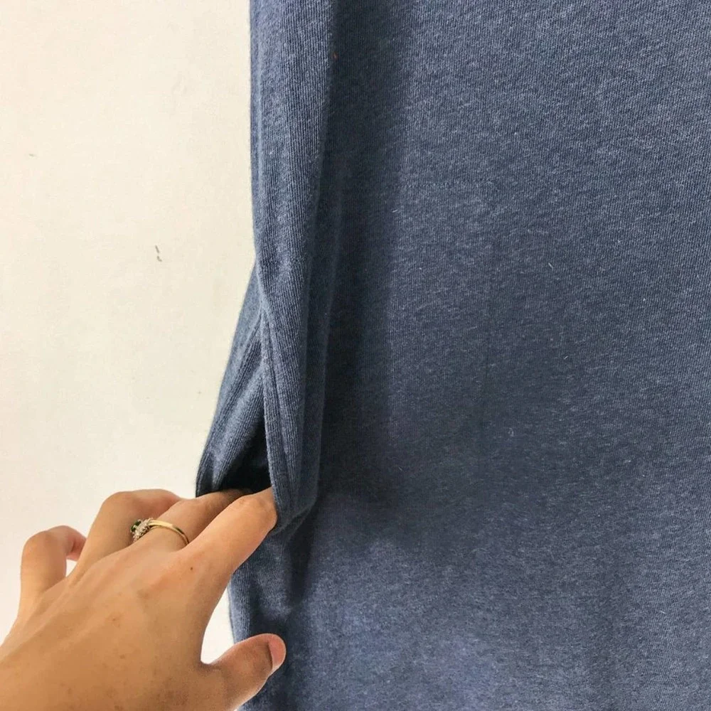 Aritzia Community Blue Metrocles Mini Shirt Dress - Picture 3 of 8
